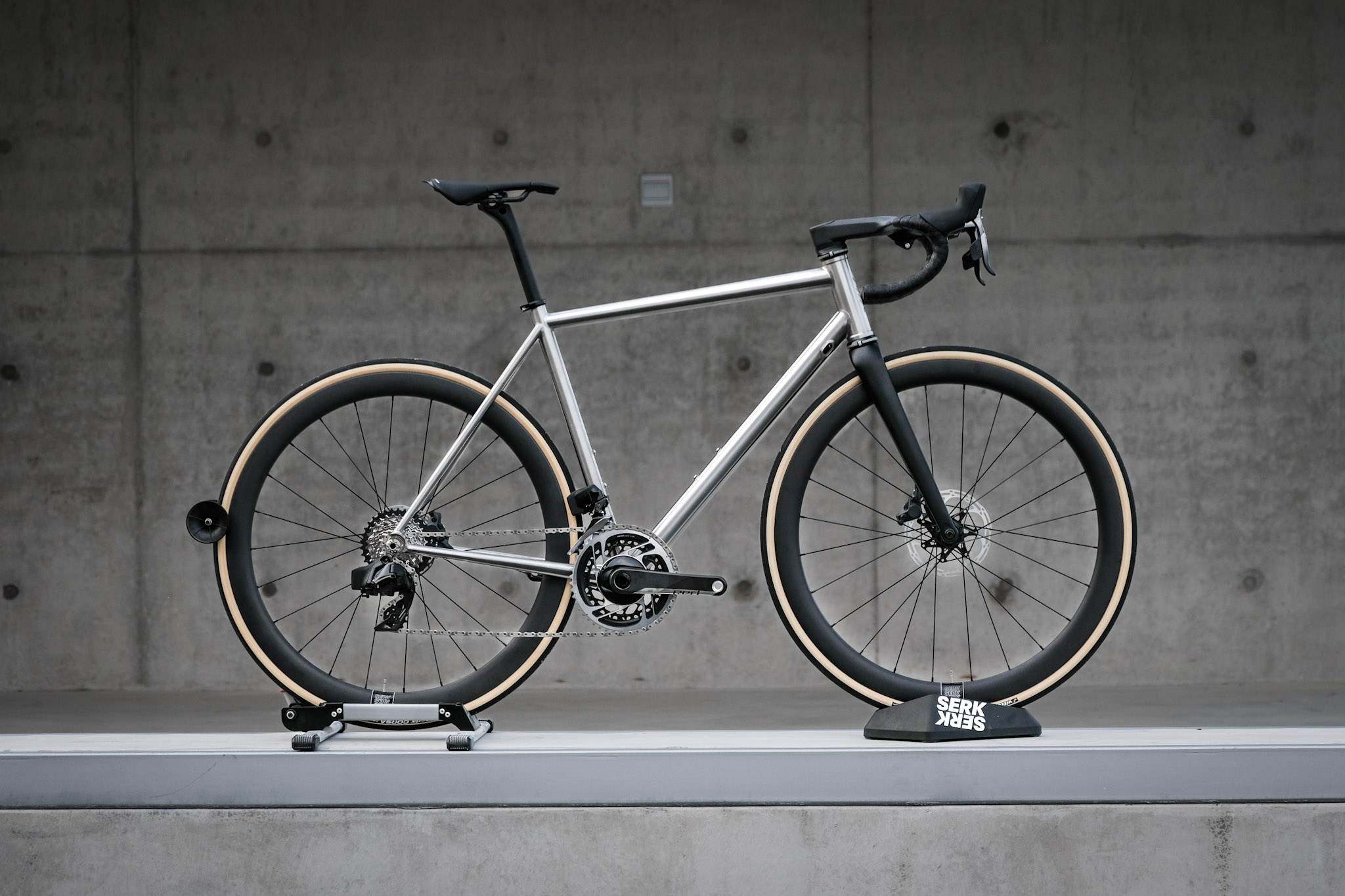 Titanium all road discount bike