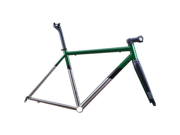 Titanium road store disc frameset